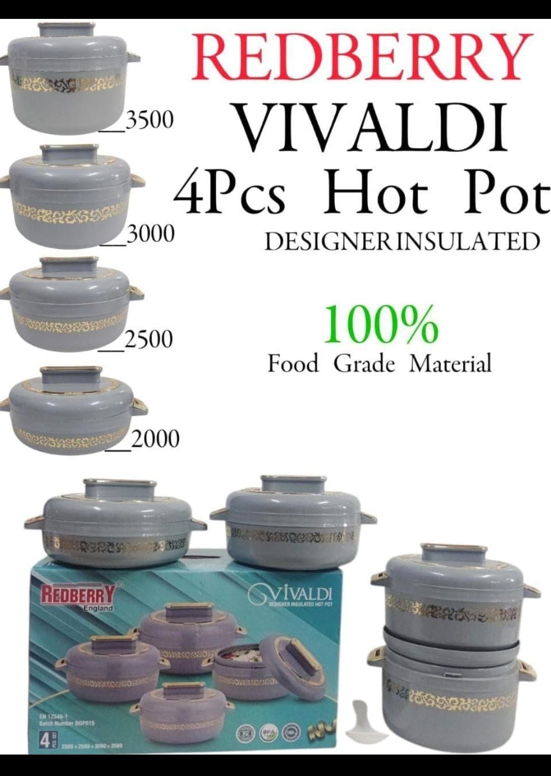 Redberry Vivaldi cookware