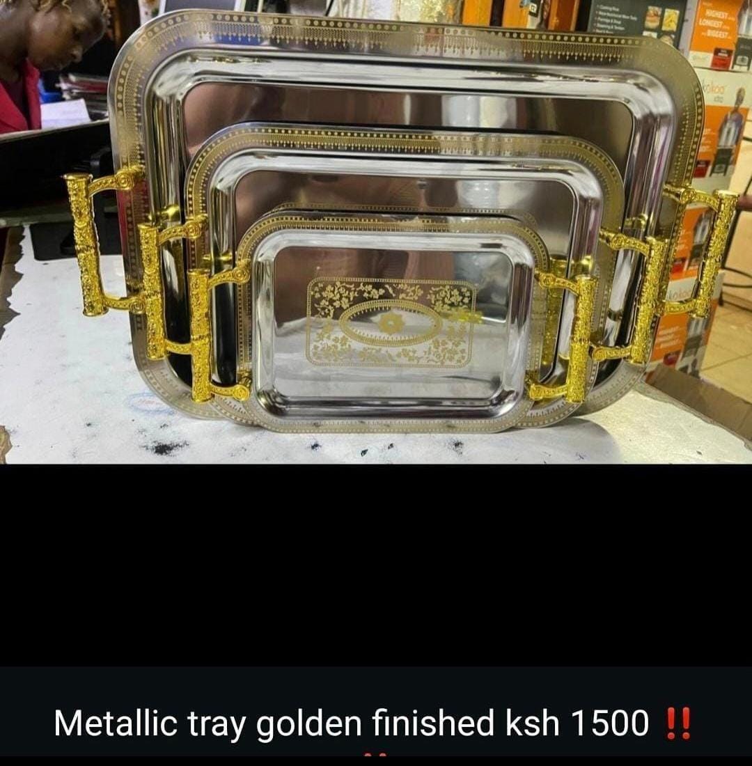 Metallic Tray