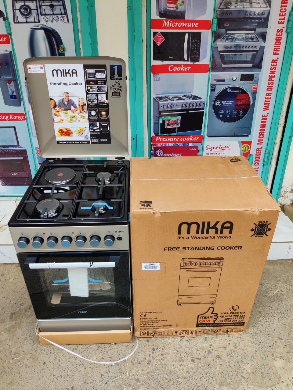 Mika standing Cooker