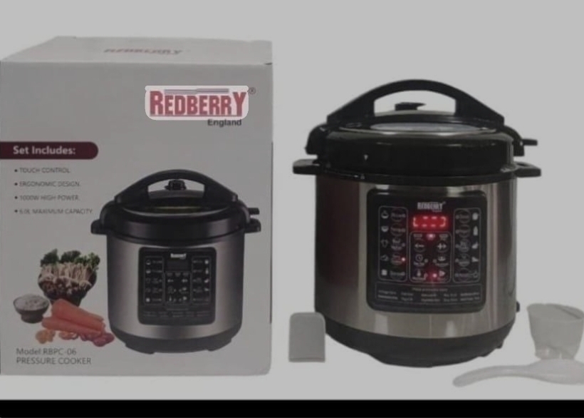Electric pressure cooker 6 litre