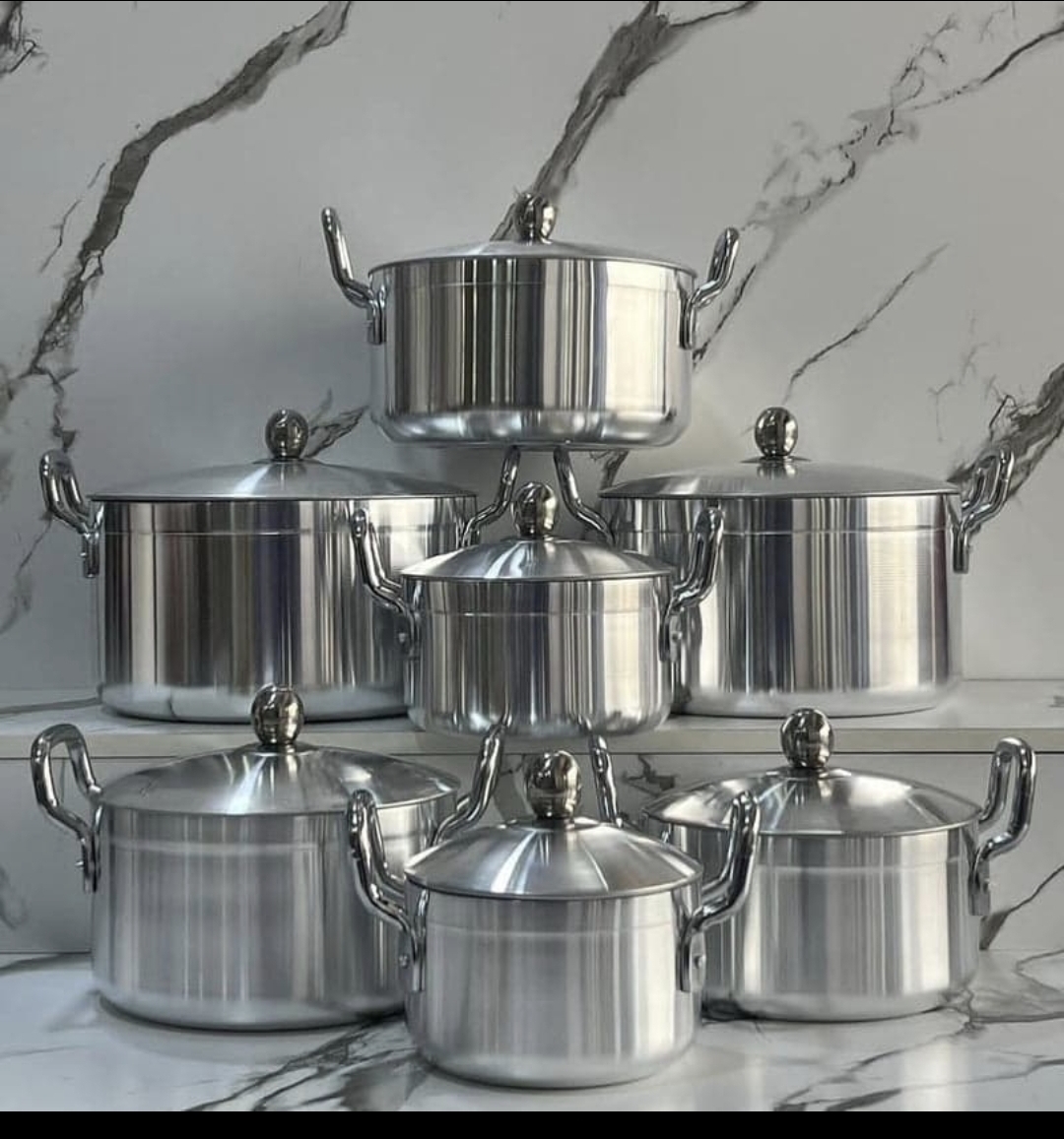 TC Aluminium 7 with lids