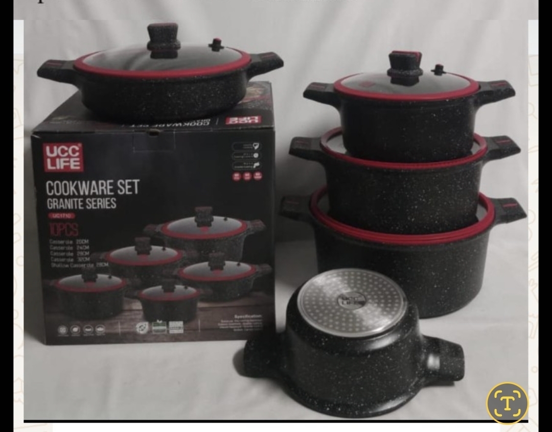 Ucc 710 cookware 10 pcs