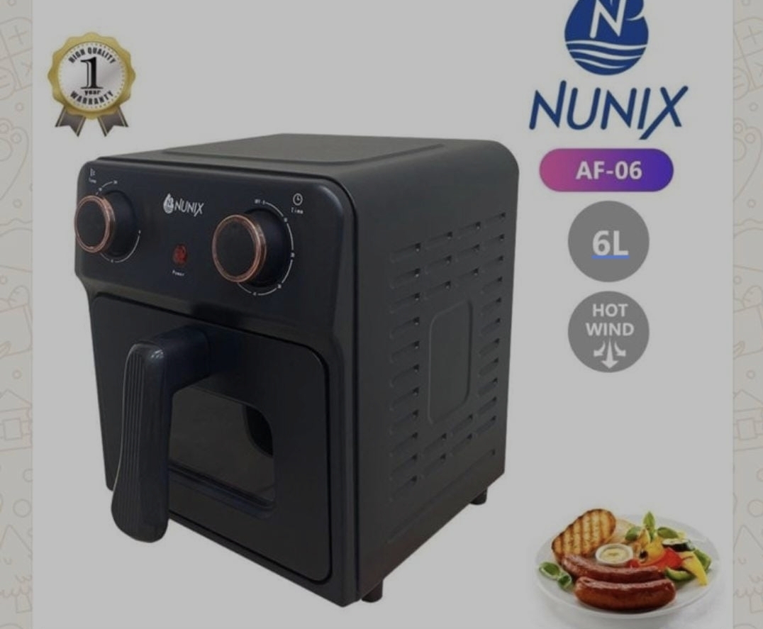 Nunix air fryer 6 litres