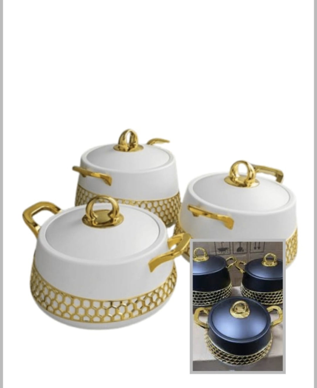 Honeycomb 6 pieces Hotpot Set.