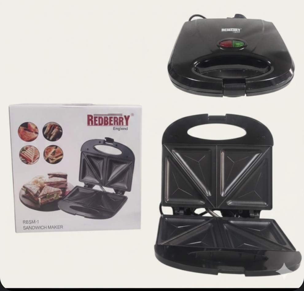 REDBERRY 2-Slice Sandwich Maker