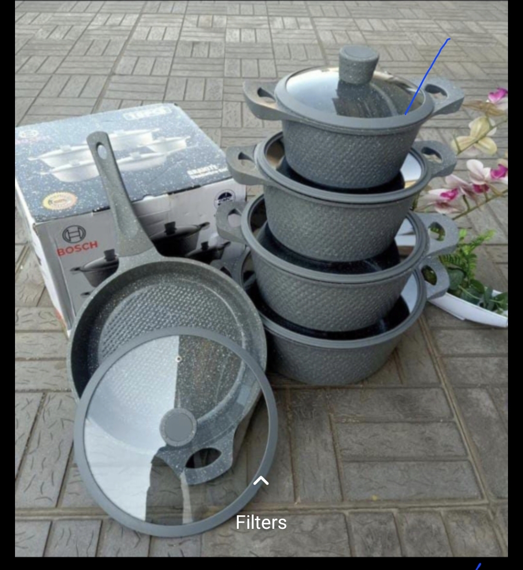 Bosch 11 pcs granite cookware