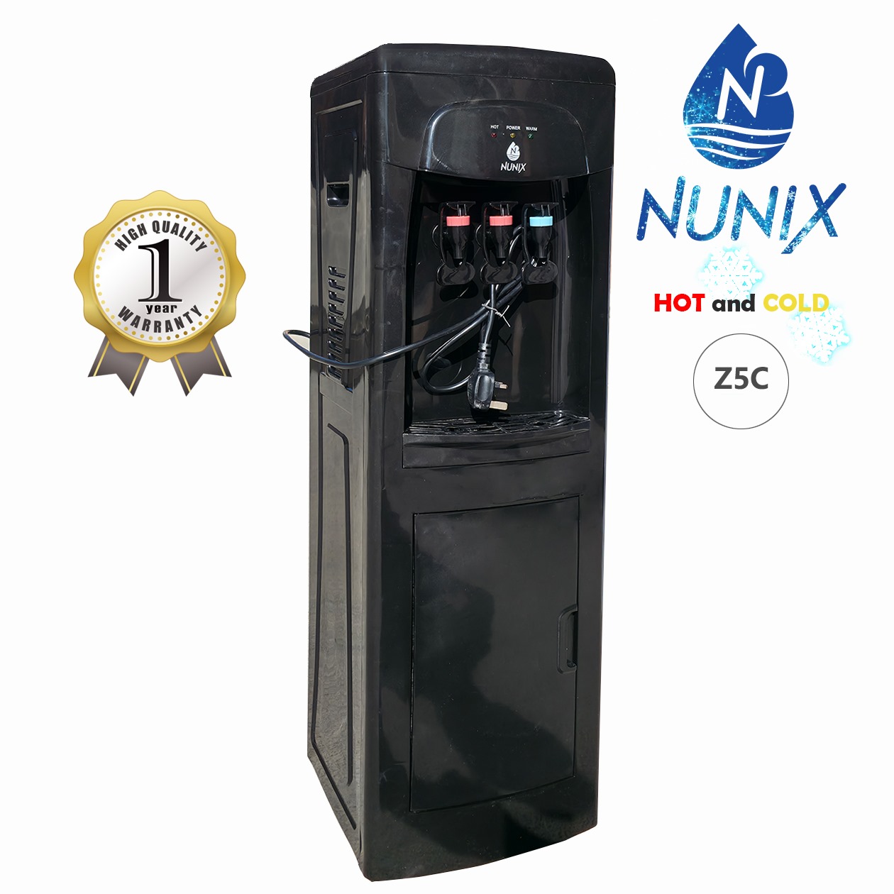 Nunix Z5 Hot, Normal & Cold Water Dispenser