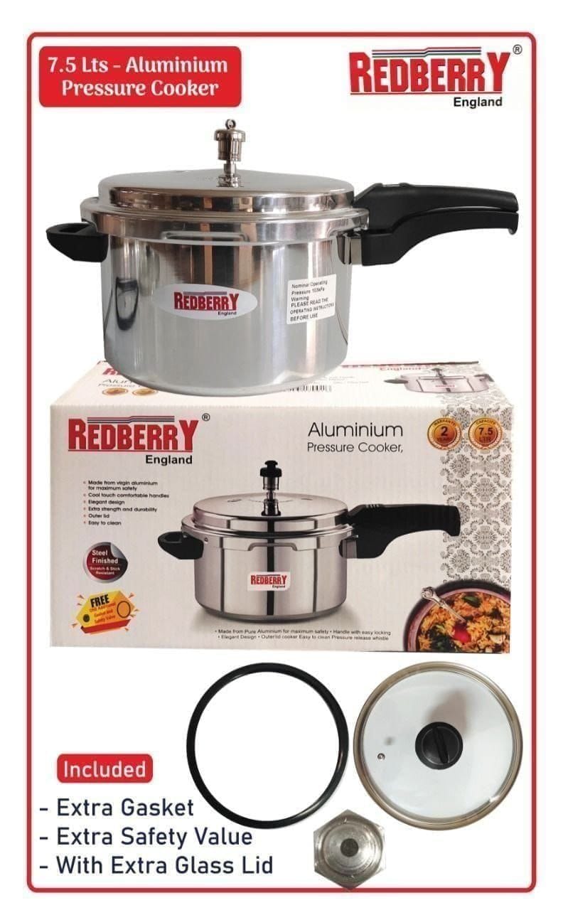 Redberry 7.5 pressure cooker