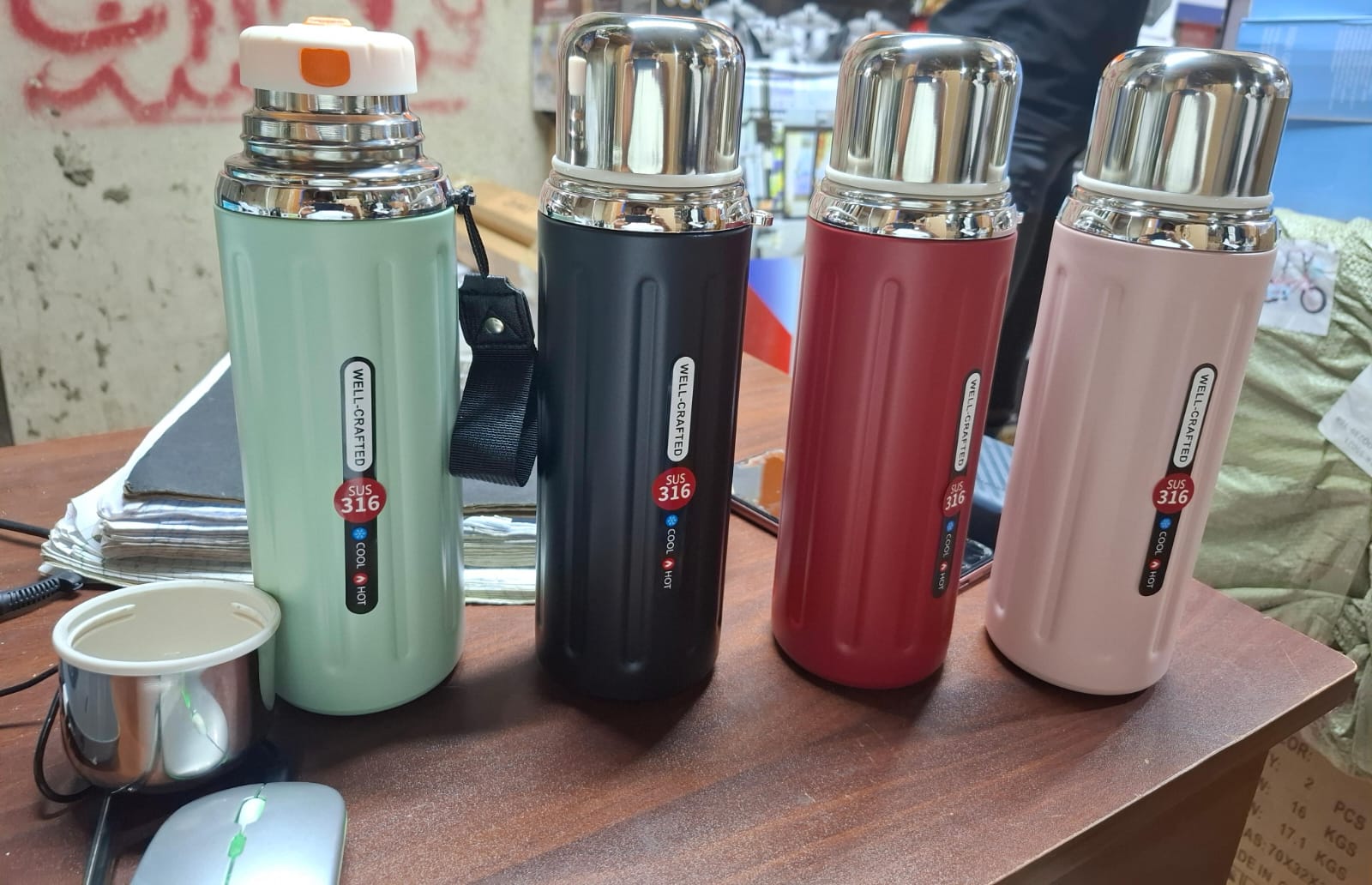 Flask stainless 800ml 