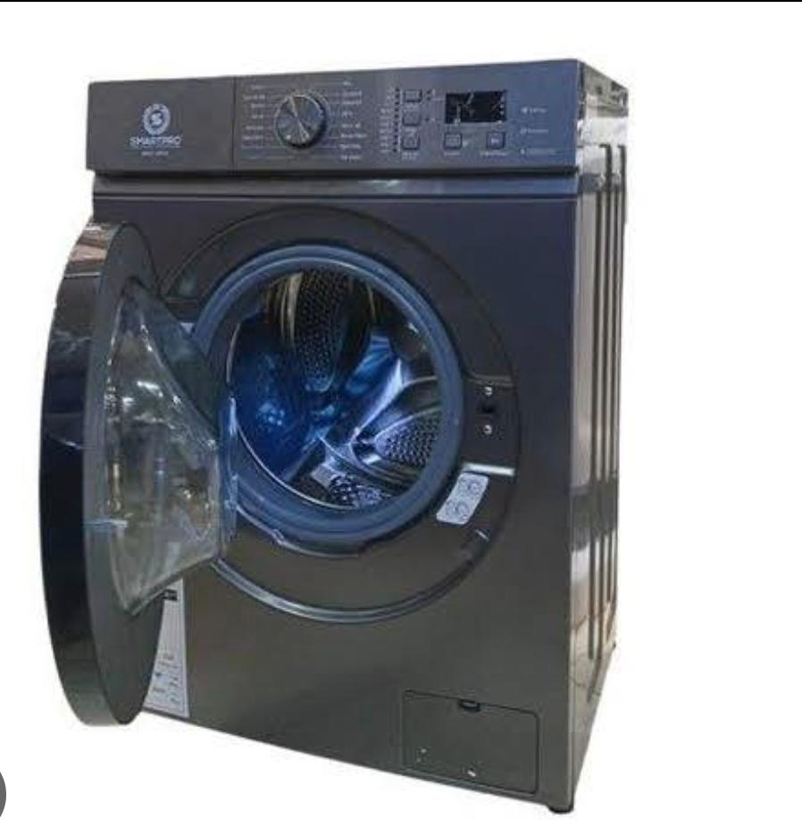 Smartpro wasing machine fully auto front load 8kg
