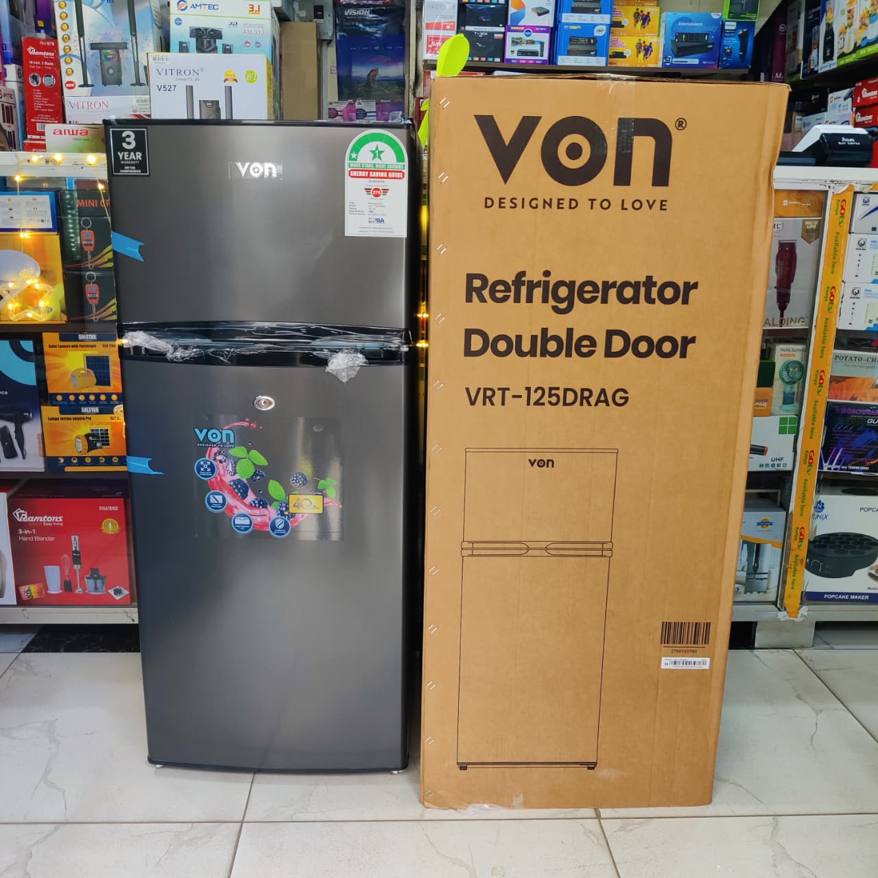 Von 125L Refrigerator