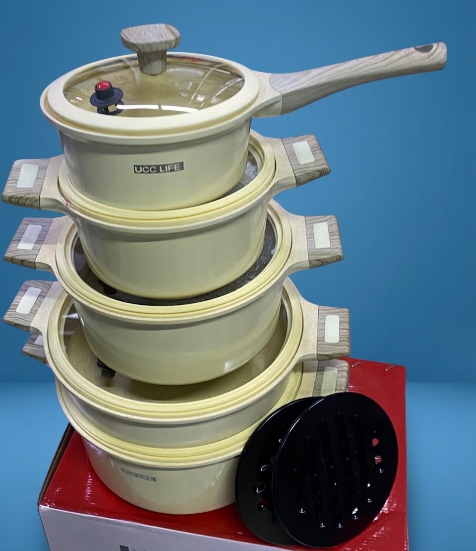  10-piece OSFÈ Granite Cookware 
