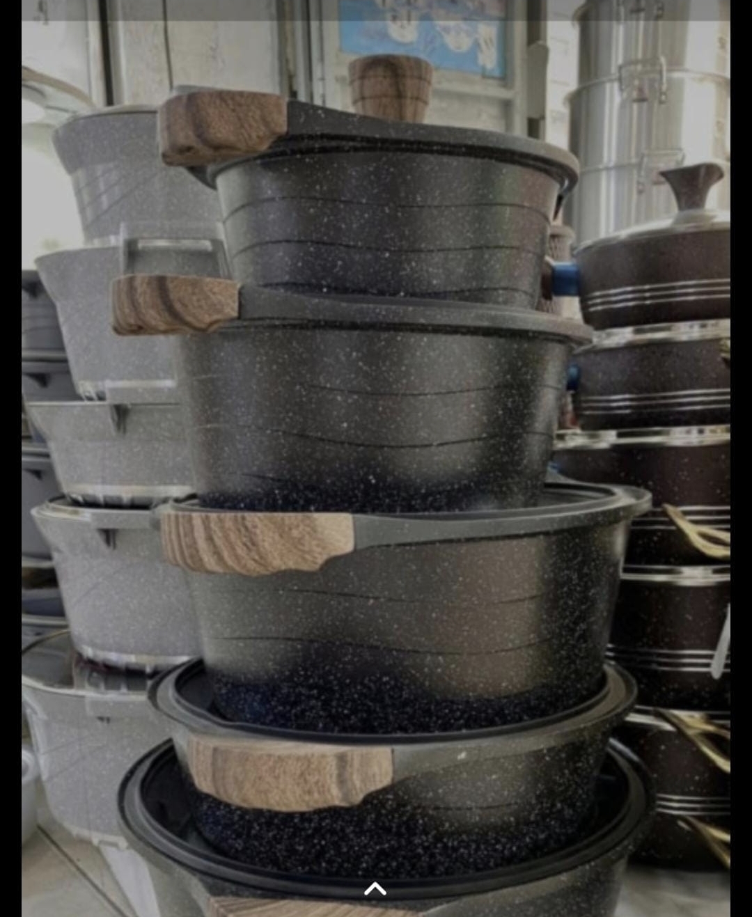 Royal Dessini Heavy-Gauge Granite 10 pcs Cookware Set