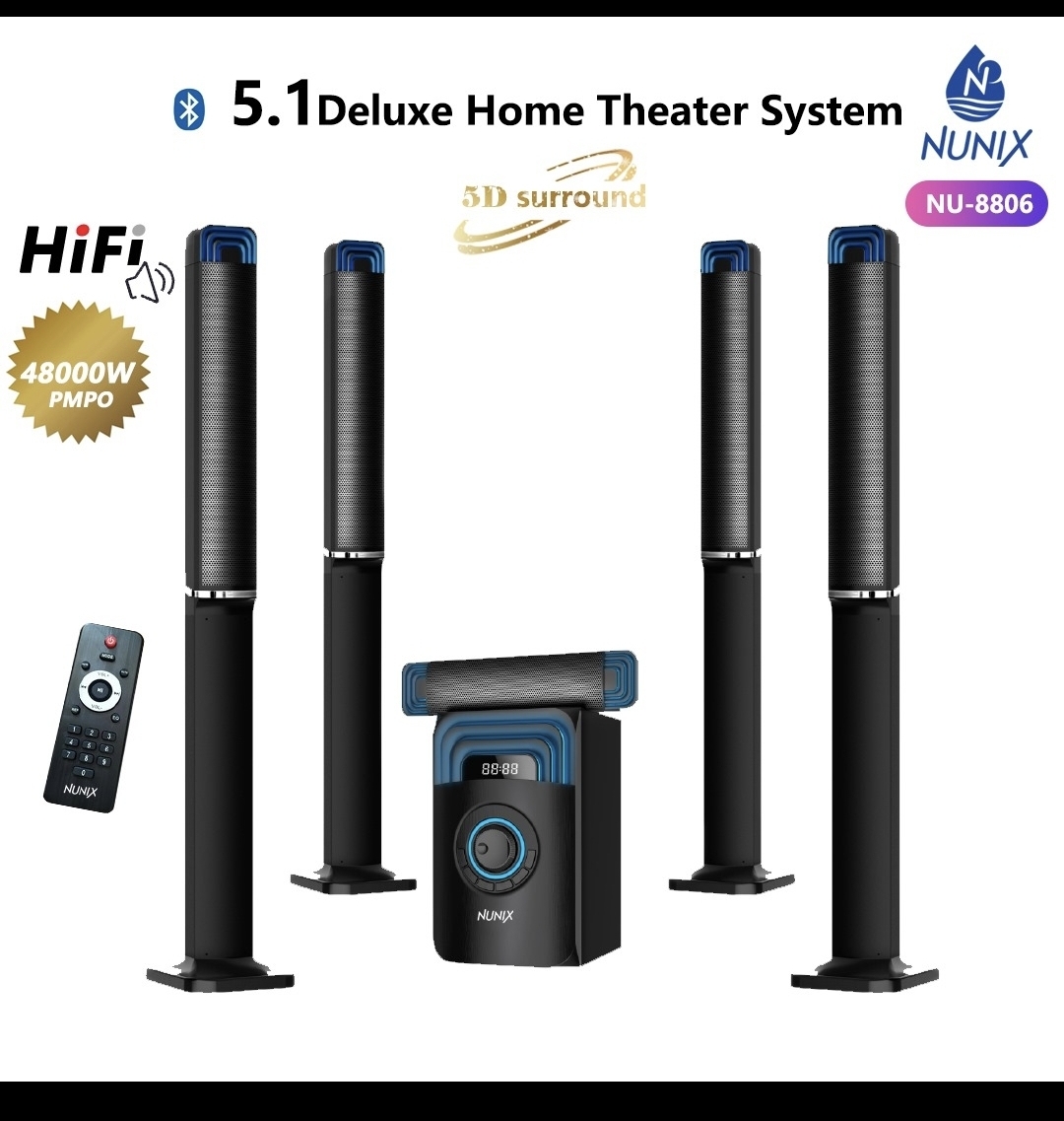 5.1 home theatre 