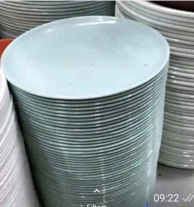 Melamine catering plates dozen