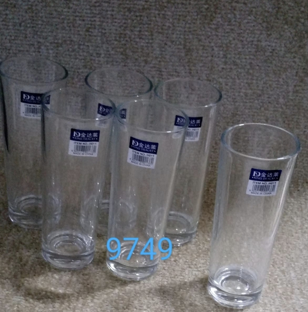 Long hypebore glases 6 pcs