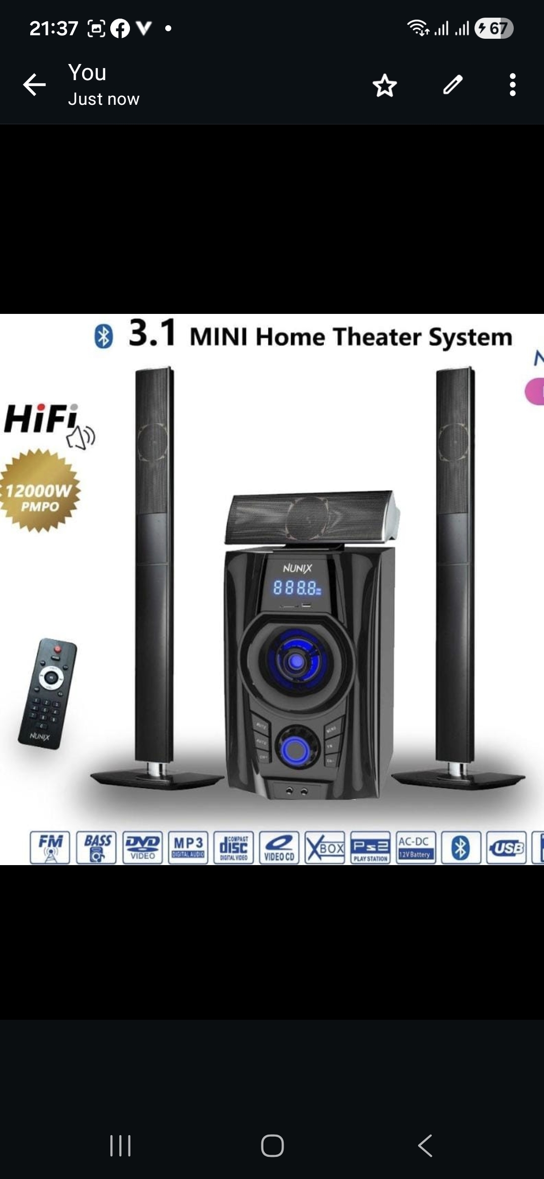 3.1 home theatres