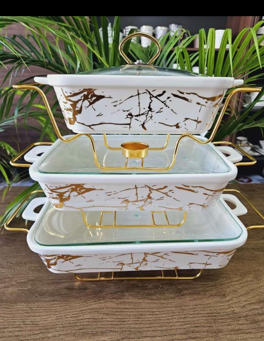 Ceramic warmers 3 pcs